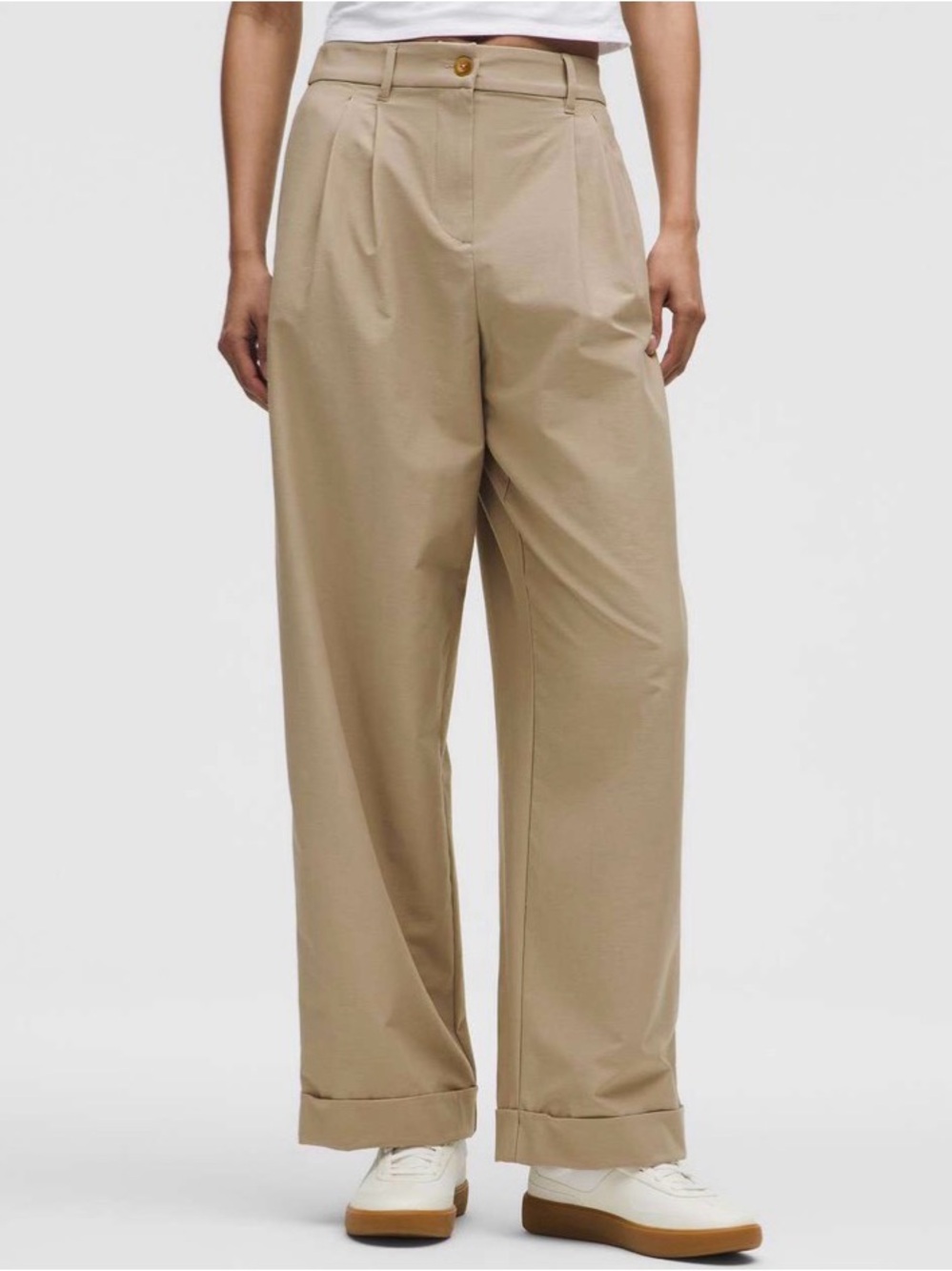 Lululemon LuluLinen Trouser - Sheer Oak